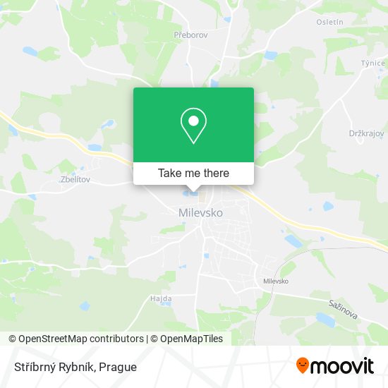 Stříbrný Rybník map