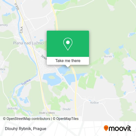 Dlouhý Rybník map