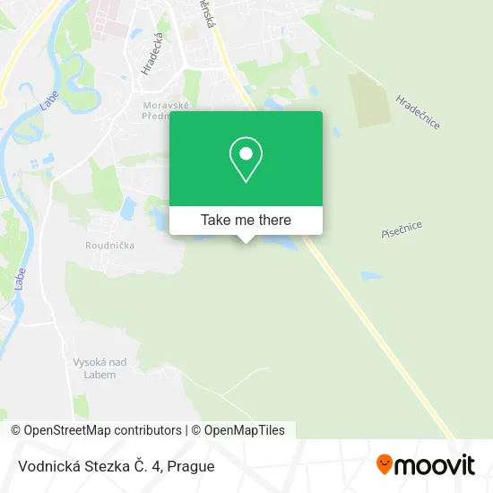 Карта Vodnická Stezka Č. 4