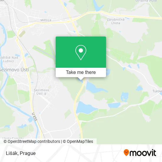 Карта Lišák