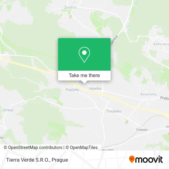 Карта Tierra Verde S.R.O.