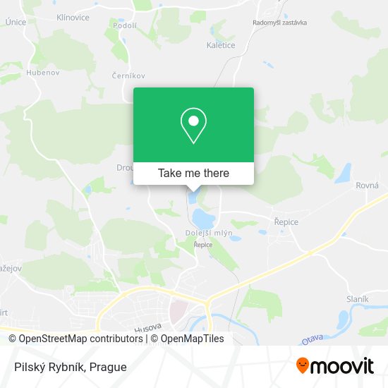 Pilský Rybník map