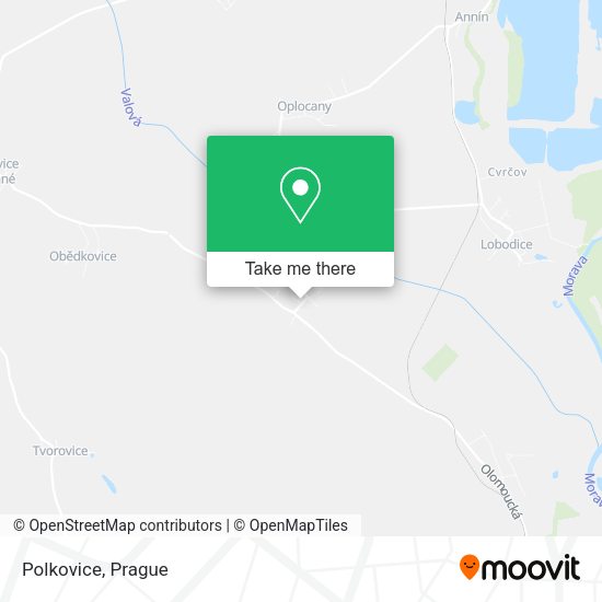 Карта Polkovice