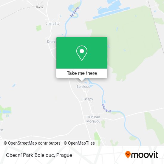 Obecní Park Bolelouc map