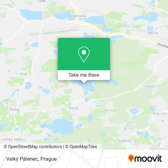 Карта Velký Pálenec