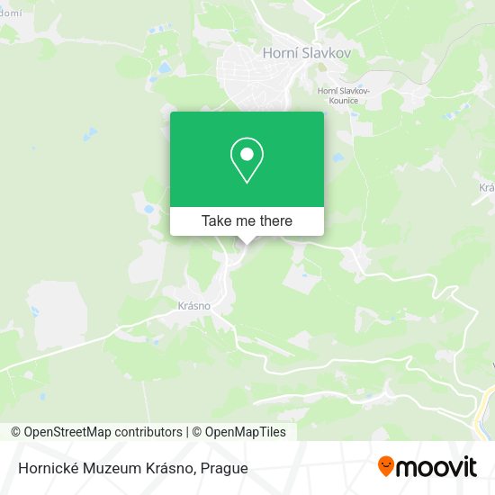 Hornické Muzeum Krásno map