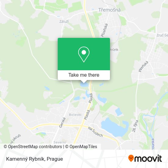 Kamenný Rybník map