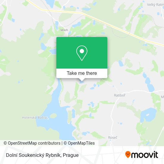 Dolní Soukenický Rybník map
