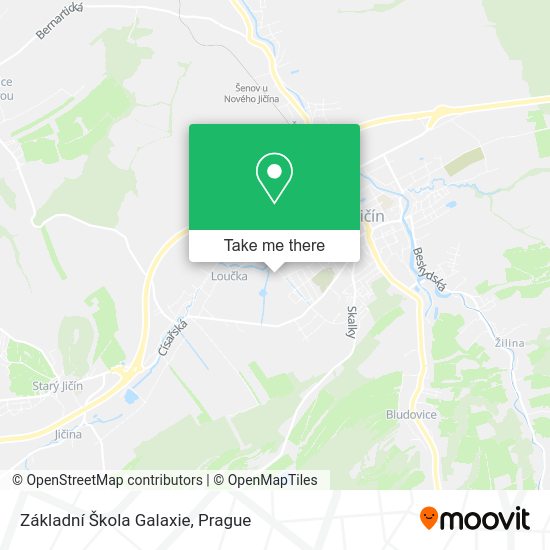 Základní Škola Galaxie map