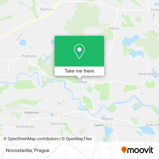 Карта Novostavba