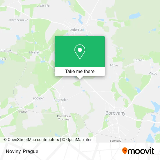 Карта Noviny