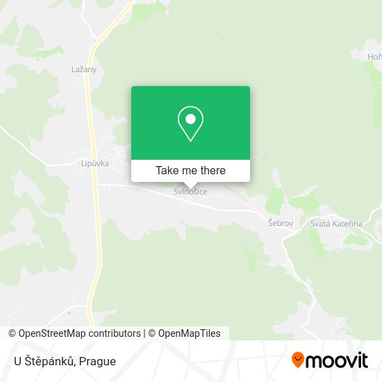 U Štěpánků map