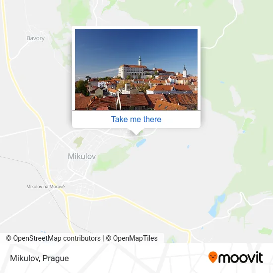 Карта Mikulov