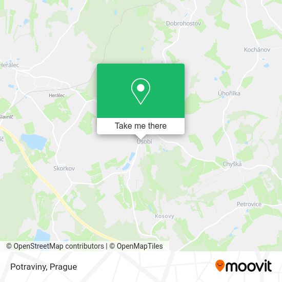 Карта Potraviny