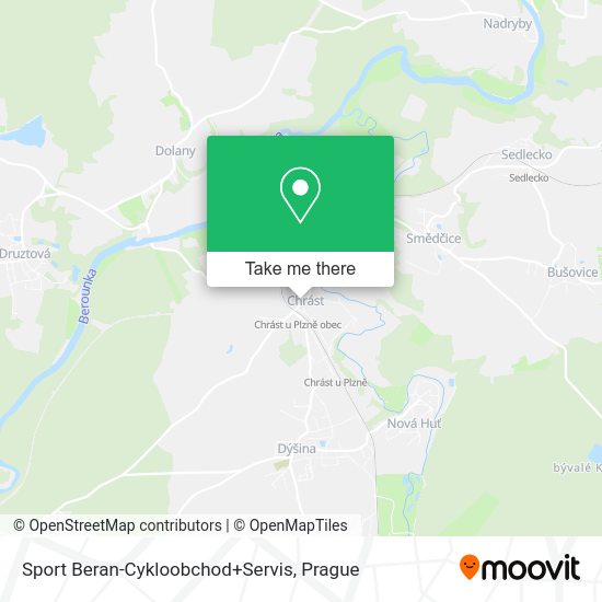 Sport Beran-Cykloobchod+Servis map