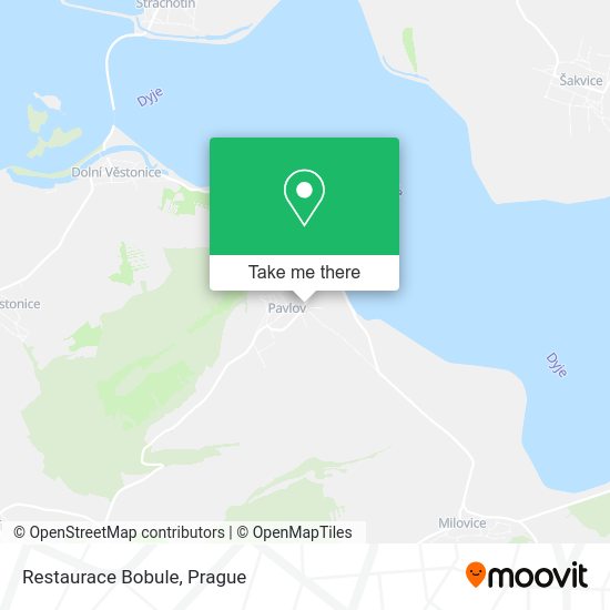 Карта Restaurace Bobule