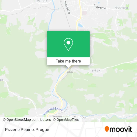 Карта Pizzerie Pepino