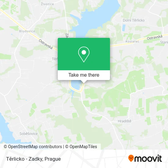 Těrlicko - Zadky map