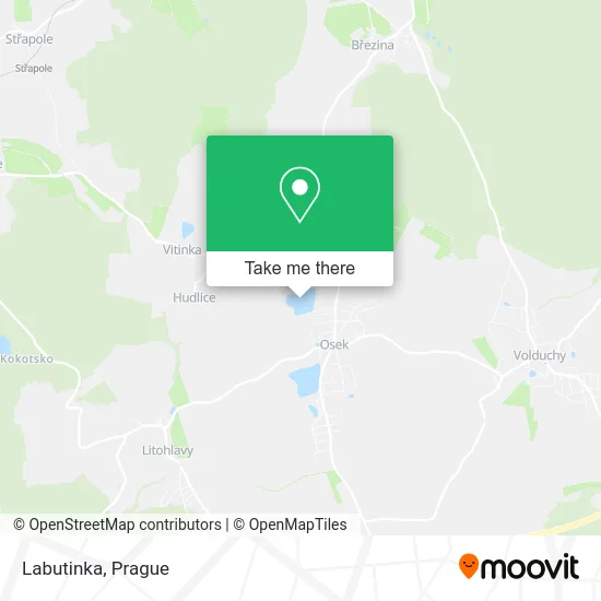 Labutinka map