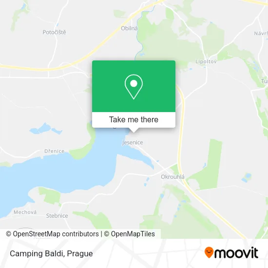 Карта Camping Baldi