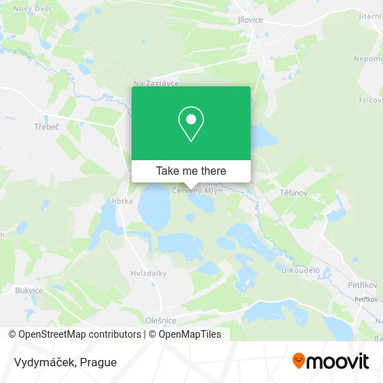Карта Vydymáček