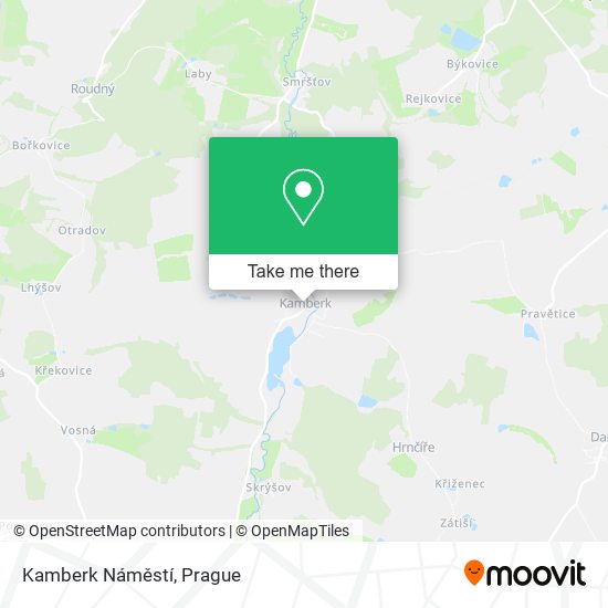 Kamberk Náměstí map