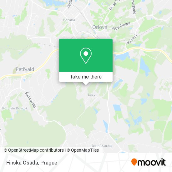 Карта Finská Osada