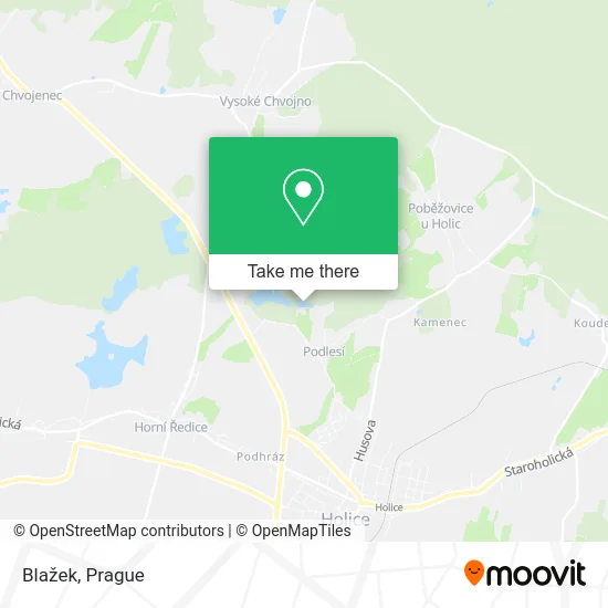 Карта Blažek