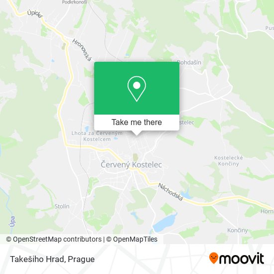 Карта Takešiho Hrad