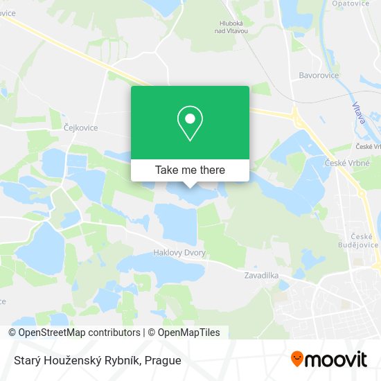 Starý Houženský Rybník map