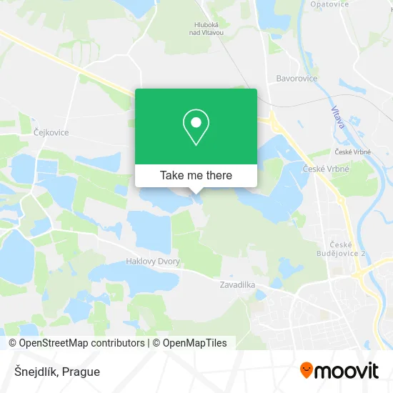 Карта Šnejdlík