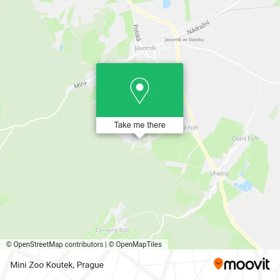 Карта Mini Zoo Koutek