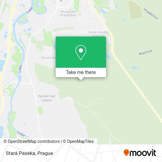 Карта Stará Paseka