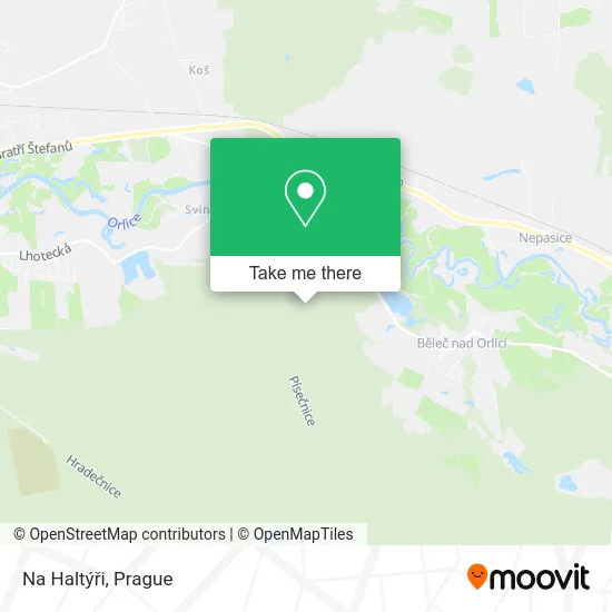 Карта Na Haltýři