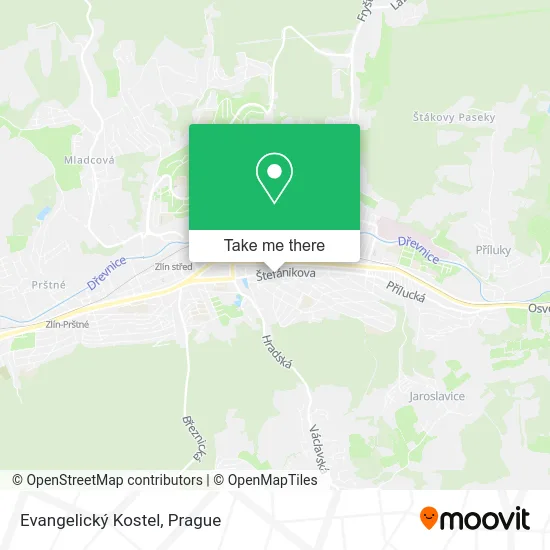 Evangelický Kostel map