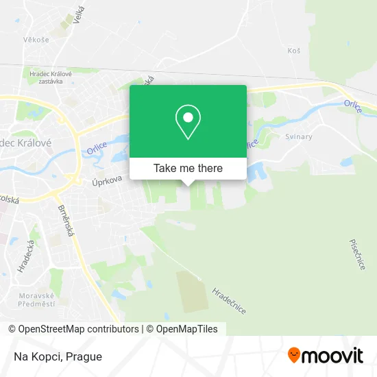 Карта Na Kopci