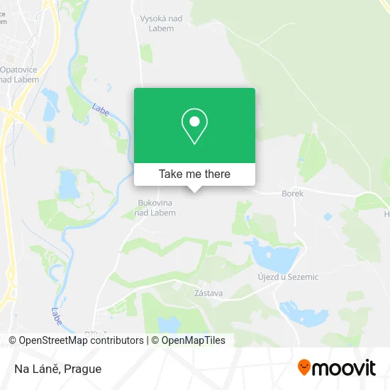 Карта Na Láně