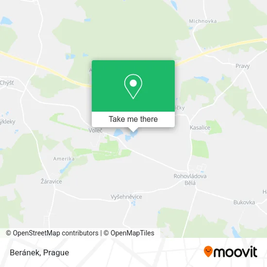 Карта Beránek