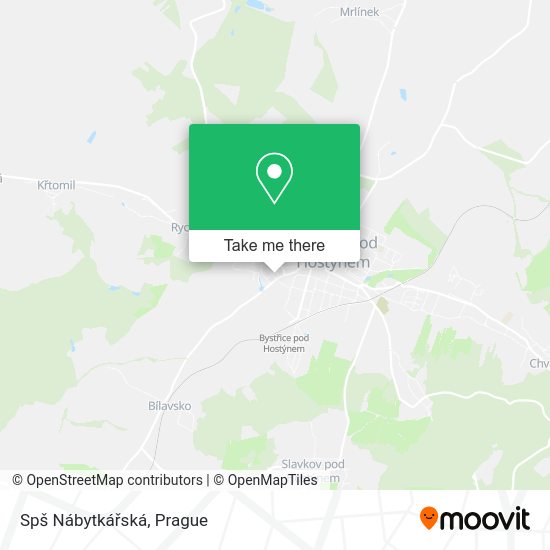 Spš Nábytkářská map