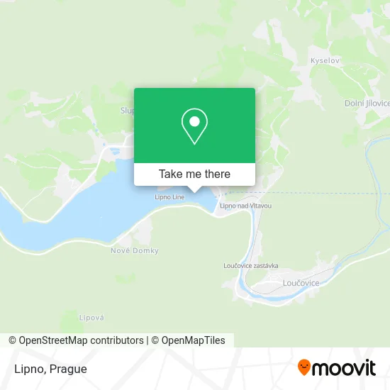 Карта Lipno