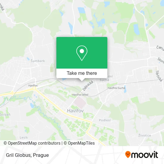Gril Globus map