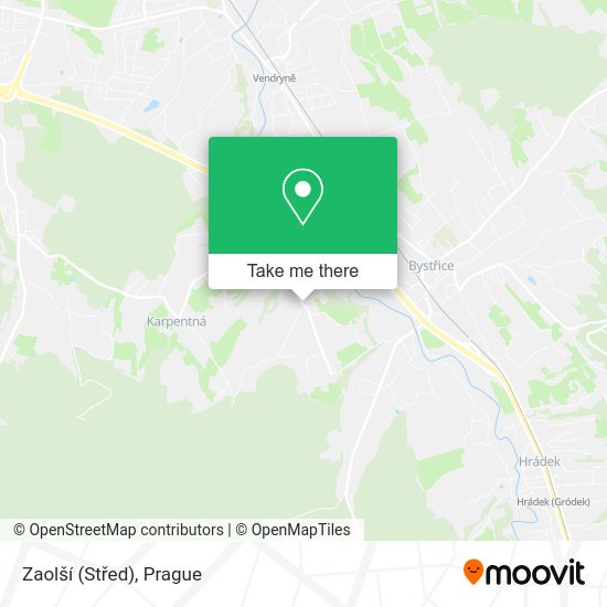 Zaolší (Střed) map