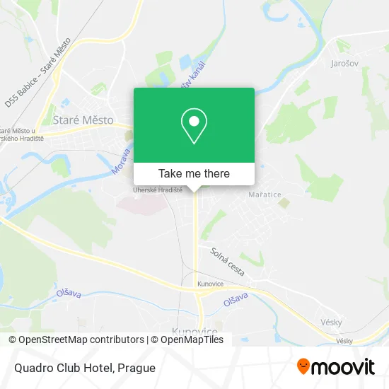 Карта Quadro Club Hotel