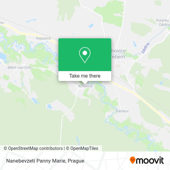 Nanebevzetí Panny Marie map