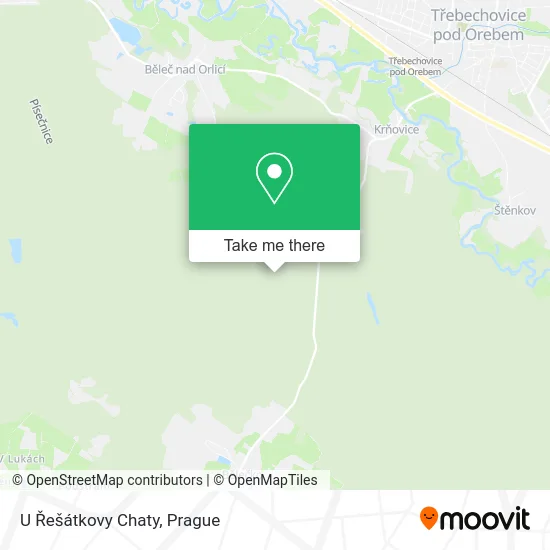 Карта U Řešátkovy Chaty