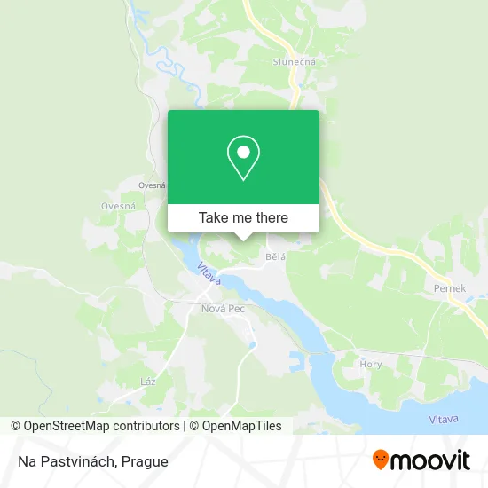Карта Na Pastvinách
