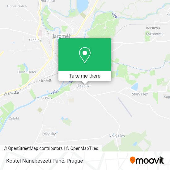 Kostel Nanebevzetí Páně map