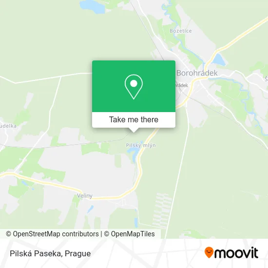 Карта Pilská Paseka