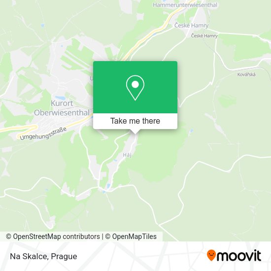 Карта Na Skalce