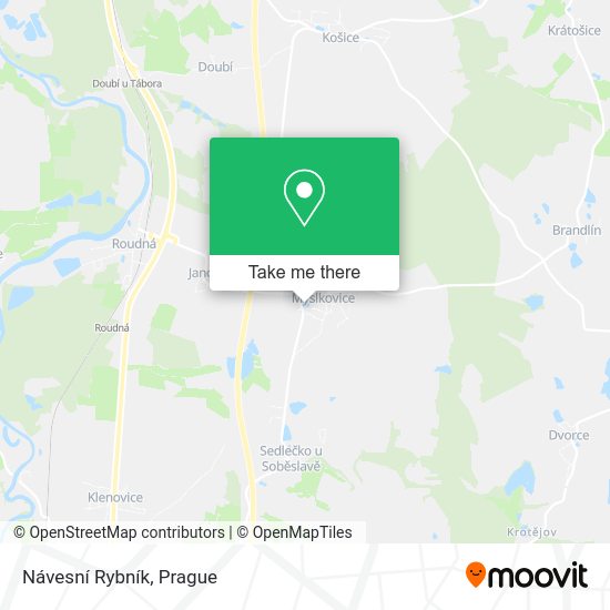 Návesní Rybník map